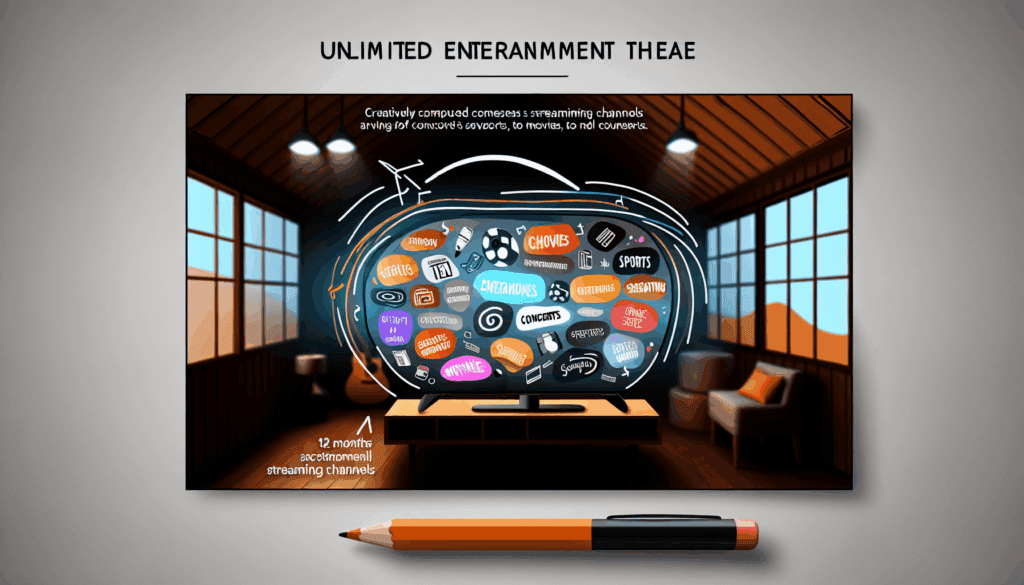 Abonnement IPTV 12 Mois pour Smart TV – Divertissement Illimité