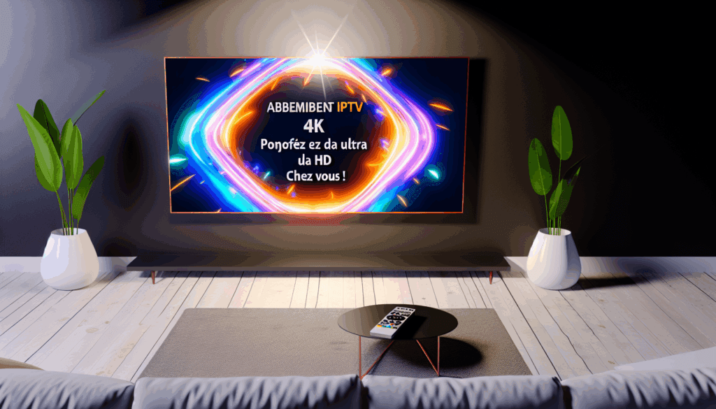 Abonnement IPTV 4K : Profitez de la Ultra HD chez Vous !