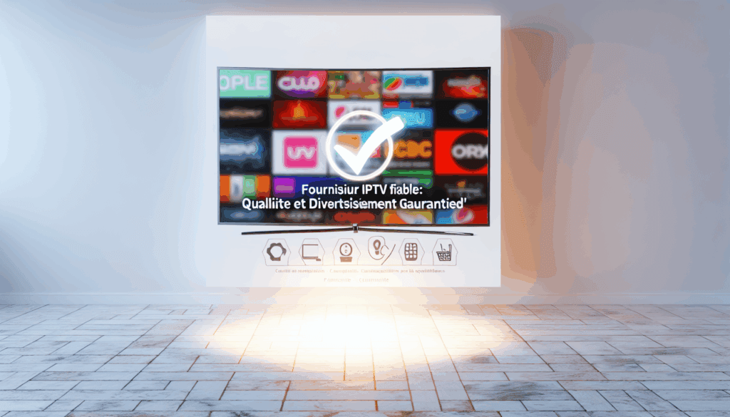 Fournisseur IPTV fiable : qualité et divertissement garantis