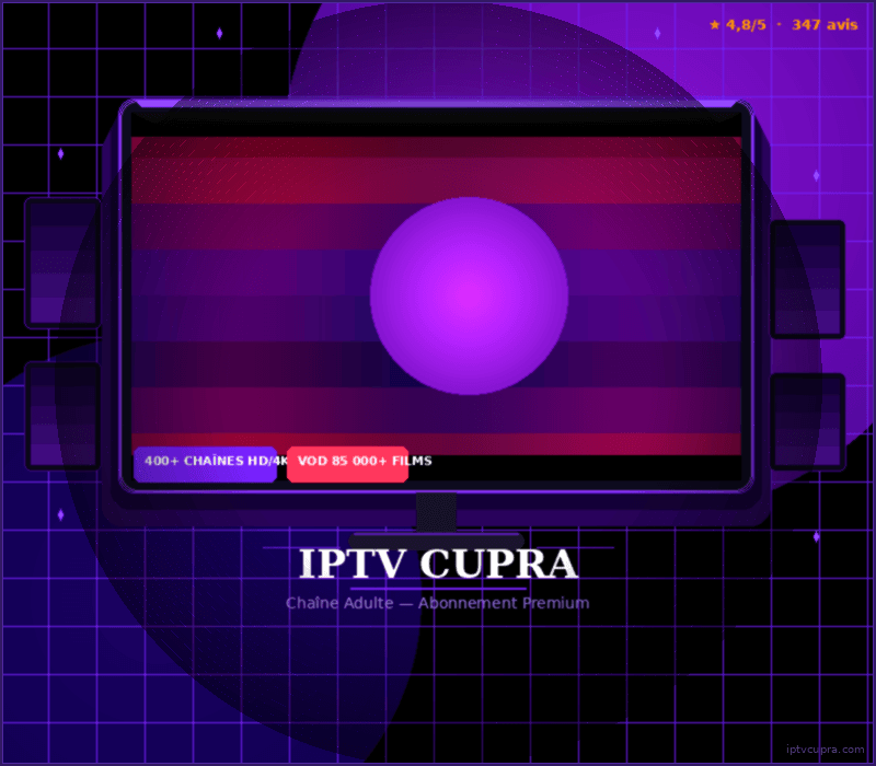 Chaîne Adulte IPTV Abonnement Premium
