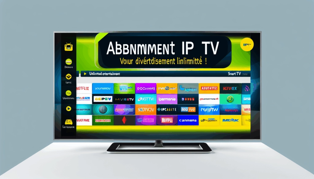 Abonnement IPTV Smart TV : Votre Divertissement Illimité!