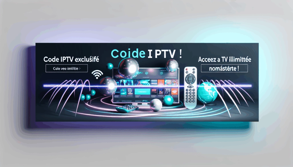 Code IPTV exclusif : Accédez à la TV illimitée maintenant!